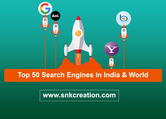 What are some famous Indian search engines?