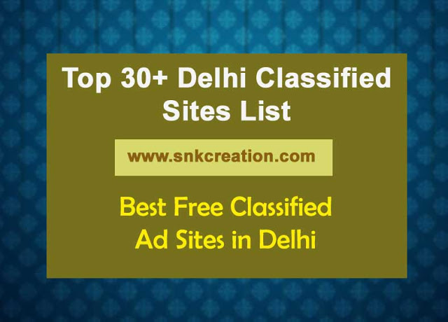 free classified sites in delhi